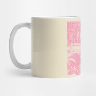 Larry Holmes Distressed Look Pink Mug